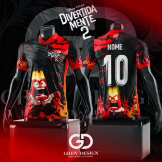 Camisa Vetor Raiva Divertidamente II