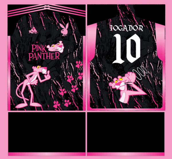 Camisa Pantera Cor de Rosa Interclasse